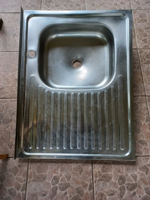 Мойка накладная 80х60 см