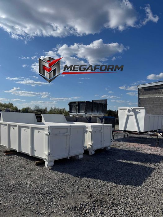 Kontenery hakowe od 9000 zł netto | KP 7–40 m³ | Producent