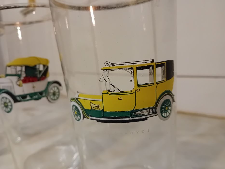Conjunto de 3 Copos Antigos