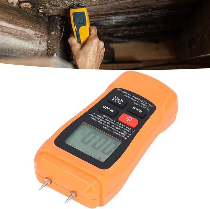 Wilgotnościomierz miernik wilgotności drewna