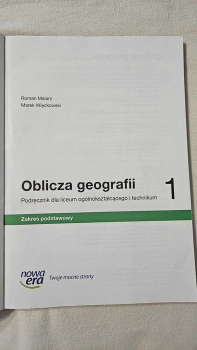 Oblicza geografii 1 Nowa Era