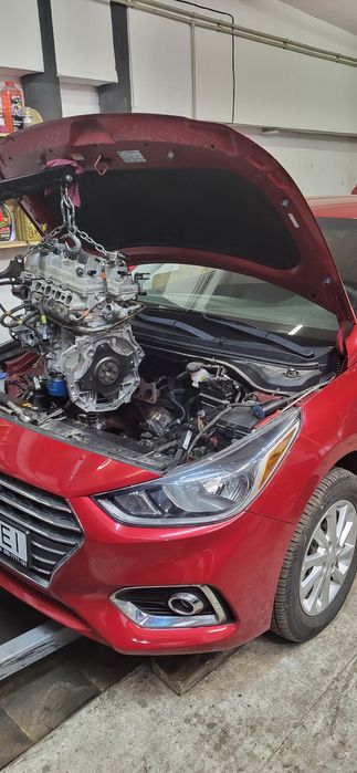 Двигатель  акцент, элантра спортейдж G4FA G4FC G4FG G4FD G4FE