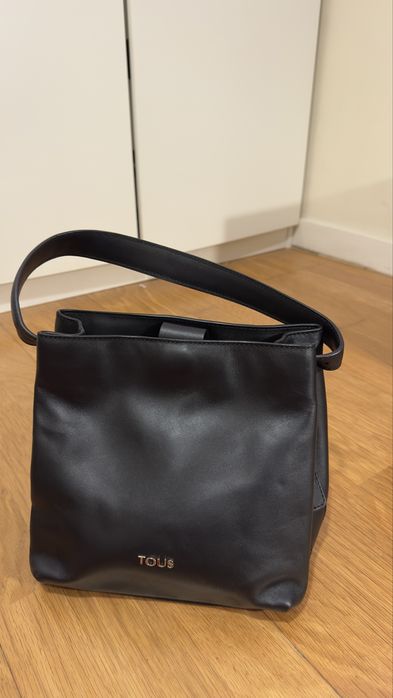 Carteira Tous em pele, preta