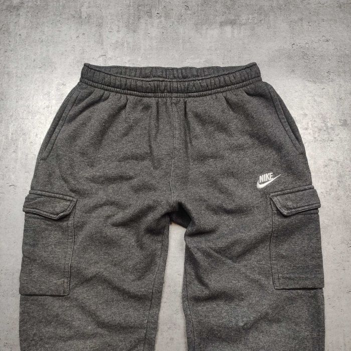MĘSKIE Dresy Sportowe Bawełna Cargo Kieszenie PREMIUM Nike Air Max