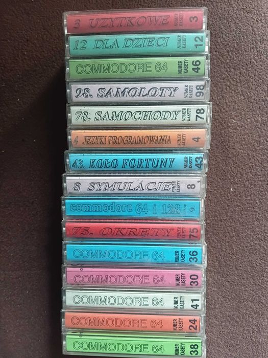 Comodore 64 gry zasilacz