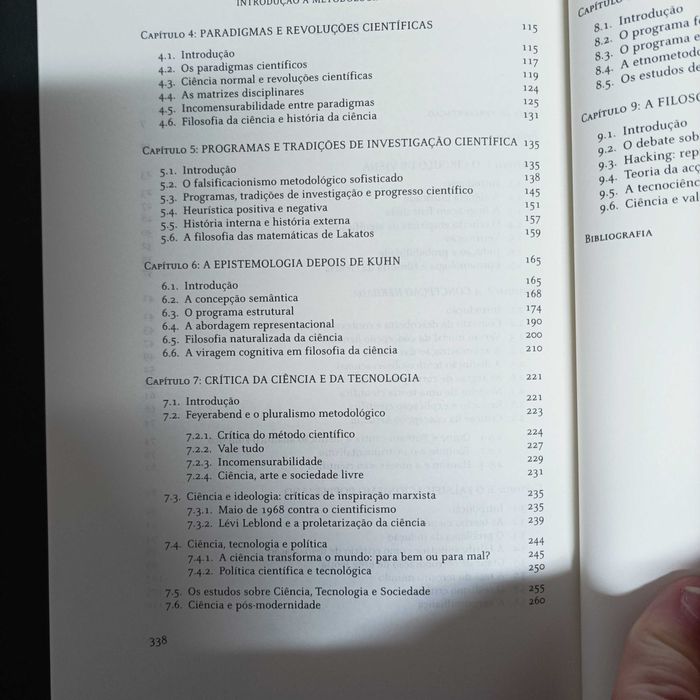 Introdução à Metodologia da Ciência