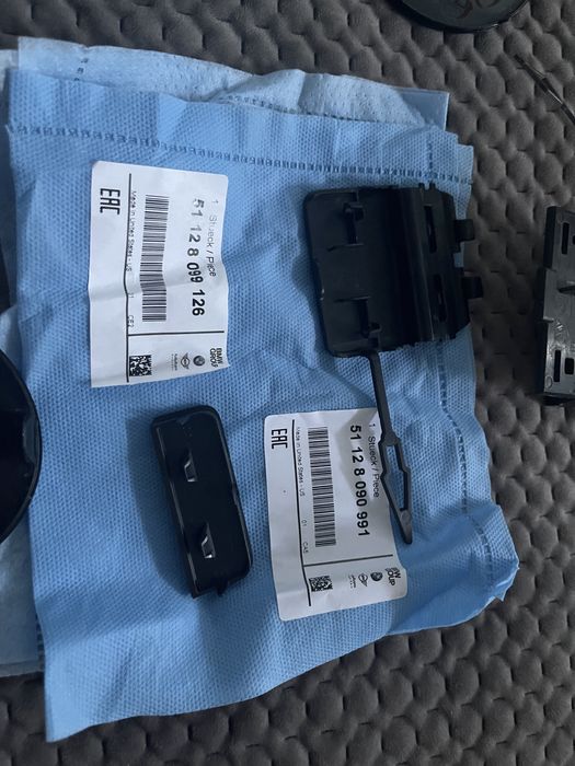 BMW Mini заглушки в бампер X5 G05 G07 G01 G02 F07 M850 730 F15