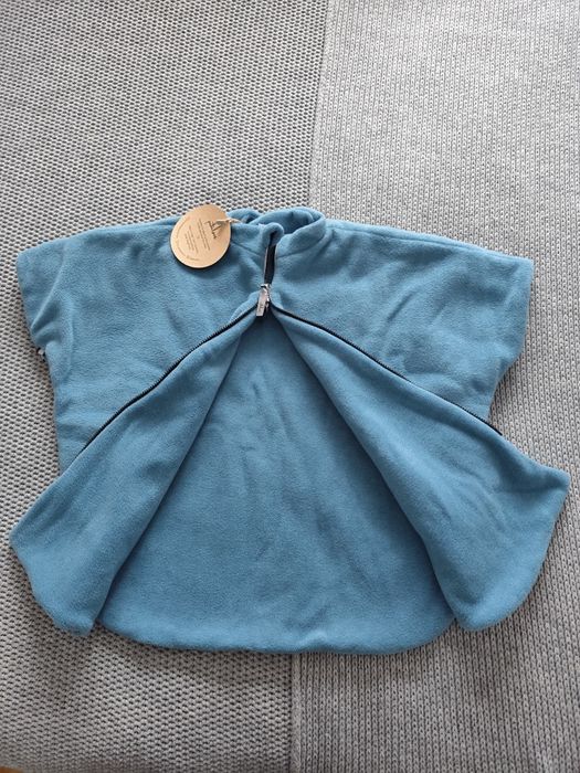 Ponczo Patulove Basic niebieskie