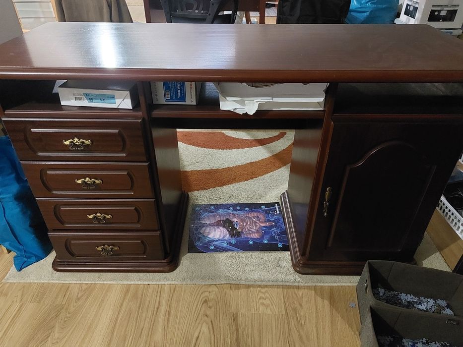 Secretaria 130x50 mogno