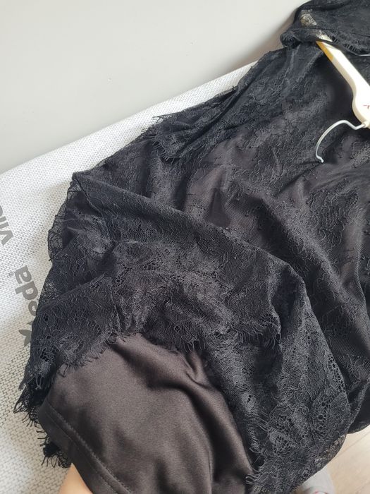 NOWA Koronkowa seksi mała czarna karnawał studniówka  HM