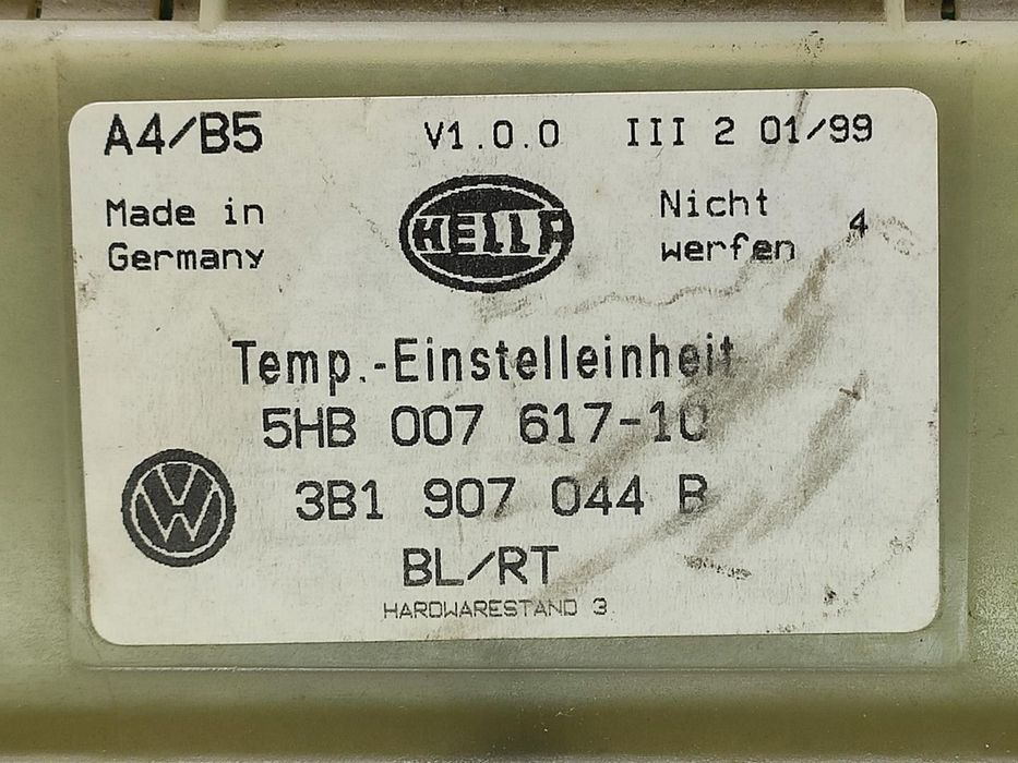 COMANDO SOFAGEM / AR CONDICIONADO VOLKSWAGEN GOLF IV 1999 -5HB00761710