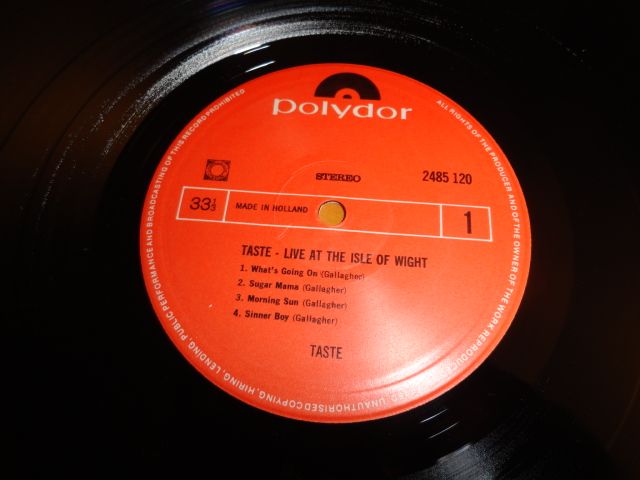 TASTE - Live At The Isle Of Wight 1971 - Novo