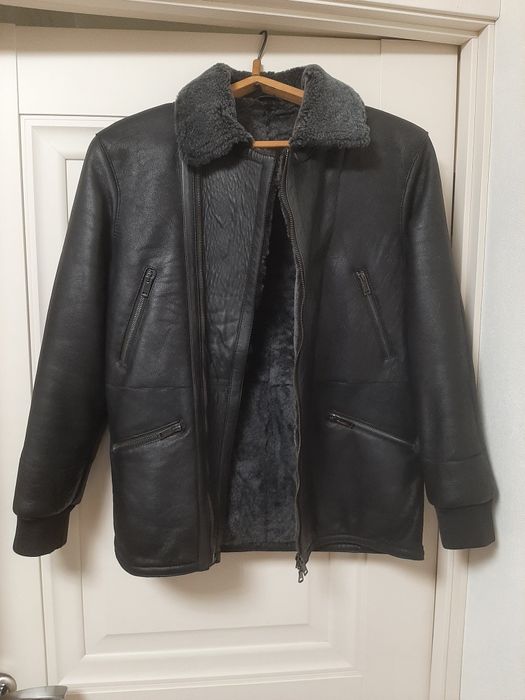 Натуральная дублёнка мужская