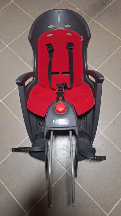 Fotelik do 22KG Regulowany na rower ramę wkładka pasy Hamax Siesta