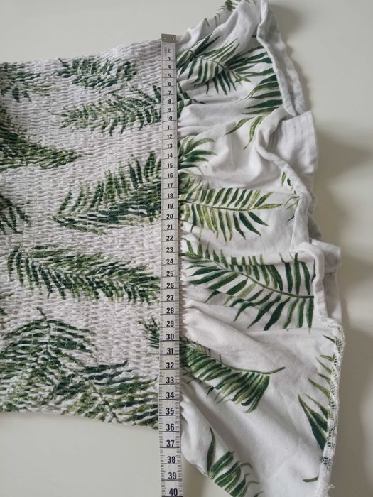 H&M lekka bluzka z baskinką bluzeczka r S