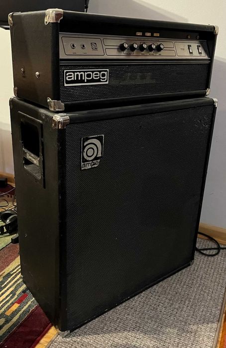 Ampeg V-4B vintage USA Magnavox + kolumna B-40, komplet lampowy