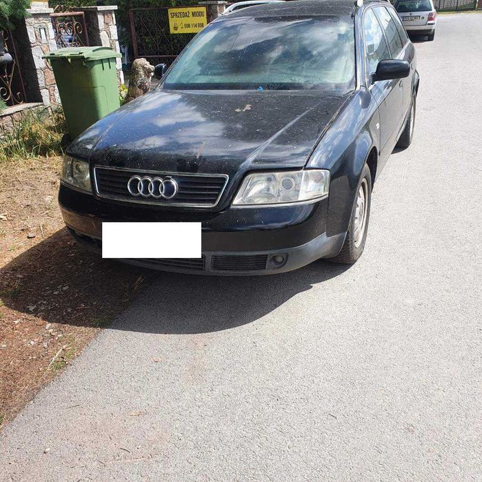 Audi A6 C5 kombi 1.8 turbo benzyna  czarny kod lakieru LY9B na części