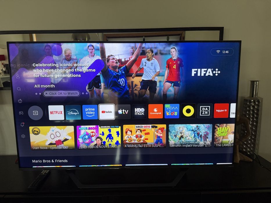 TV 55 Polegadas Hisense Qled477440692758128640