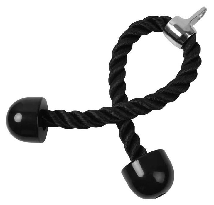 Sznur warkocz lina do wyciągu uchwyt do atlasu na triceps DW