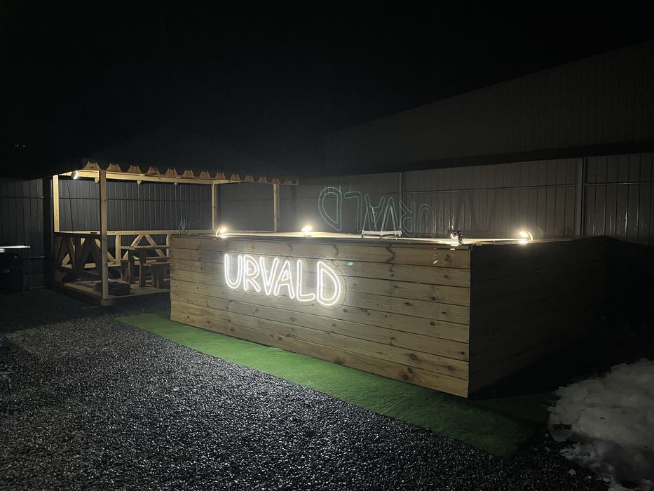 Баня с бассейном на Левобережном