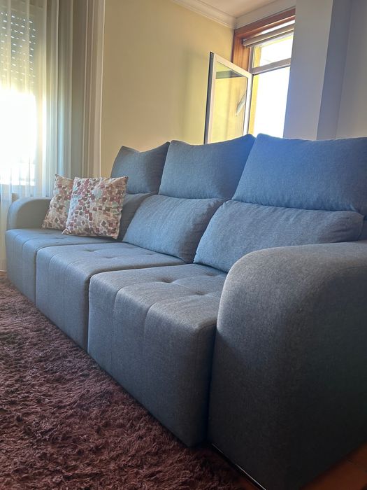 Sofá Cama Dubai Cinza