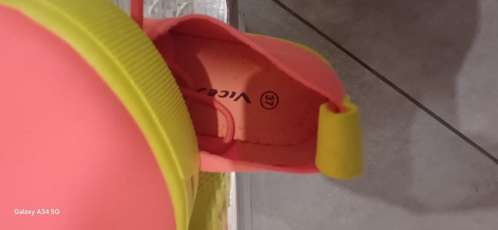 Trampki, buty sportowe Vices D01-36 orange rozm.37