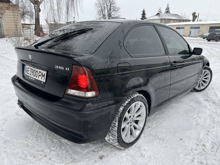 BMW 3 Series е46 Compact 316 1.8бенз  2003рік 225т.км