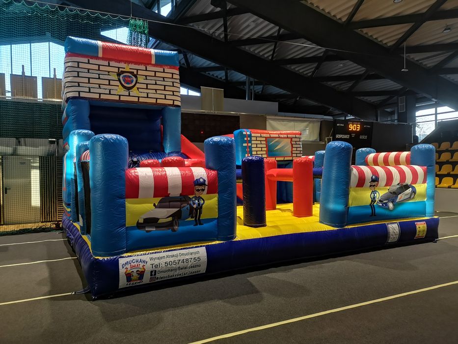 Zamek dmuchany / dmuchańce / dmuchaniec / PIANA PARTY / BYK RODEO