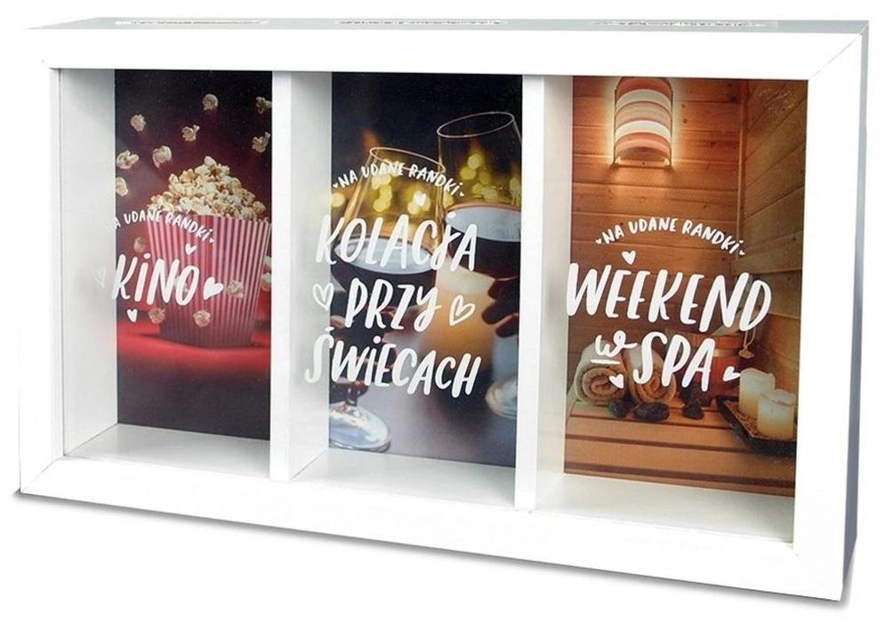 Skarbonka Home 3 - Na randki oprawa: folia