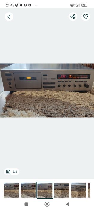 Yamaha kx 530 magnetofon