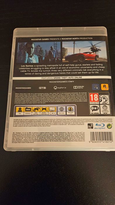 Grand Theft Auto V (PS3) - Original