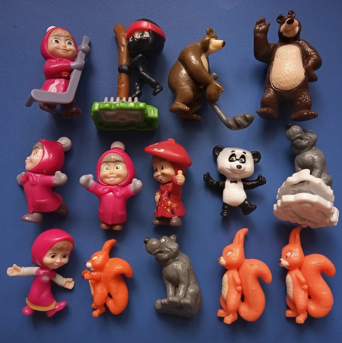 Киндер новый год, Маша, животные, принцессы, кіндери різні