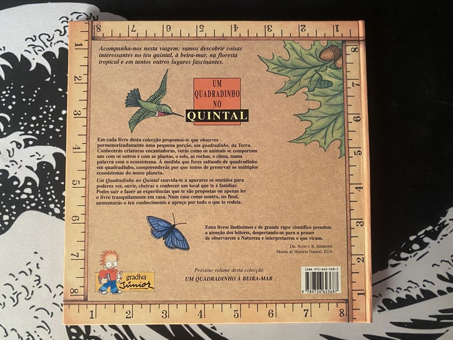 Livro - Um quadradinho no meu quintal