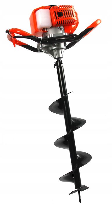 WIERTNICA GLEBOWA ŚWIDER SPALINOWY 3 wiertła fi 10/15/20cm +olej Demon