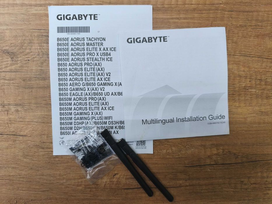 Płyta główna Gigabyte B650 Aorus Elite AX ICE box gwarancja nr. 406172