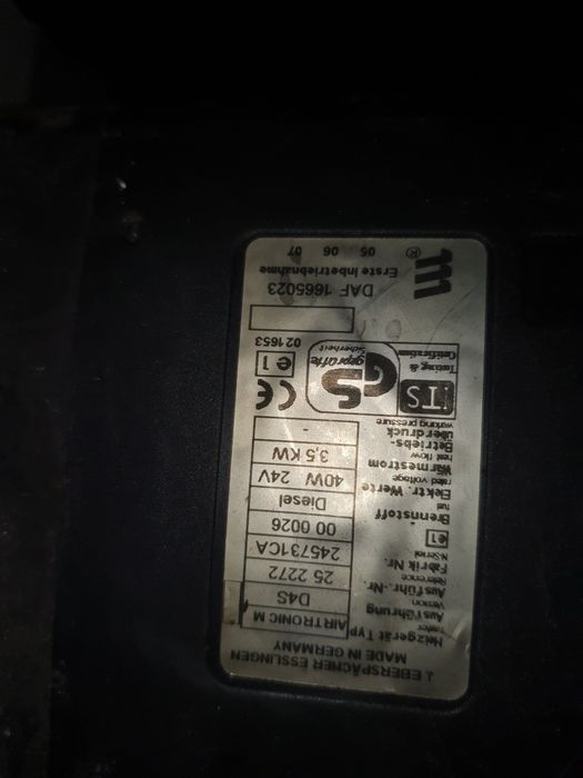 Eberspacher d4s d3lc compact daf euro 3 euro5