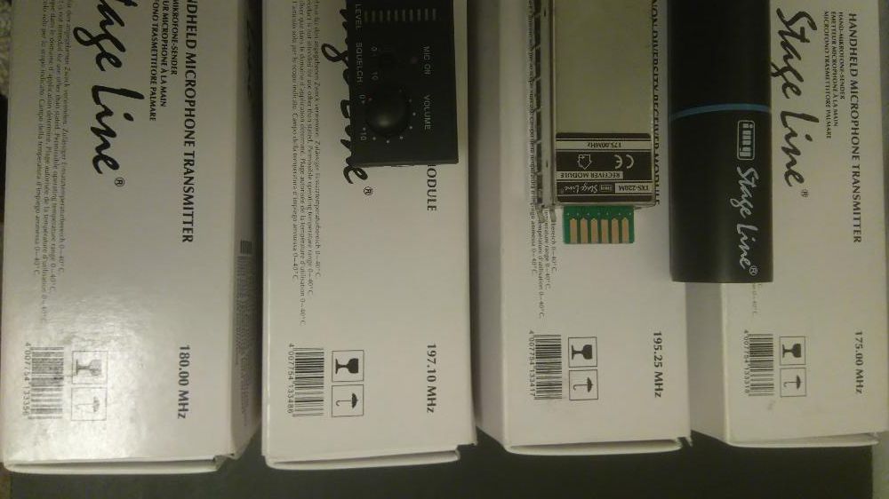 Mikrofon bezprzewodowy-moduły MONACOR