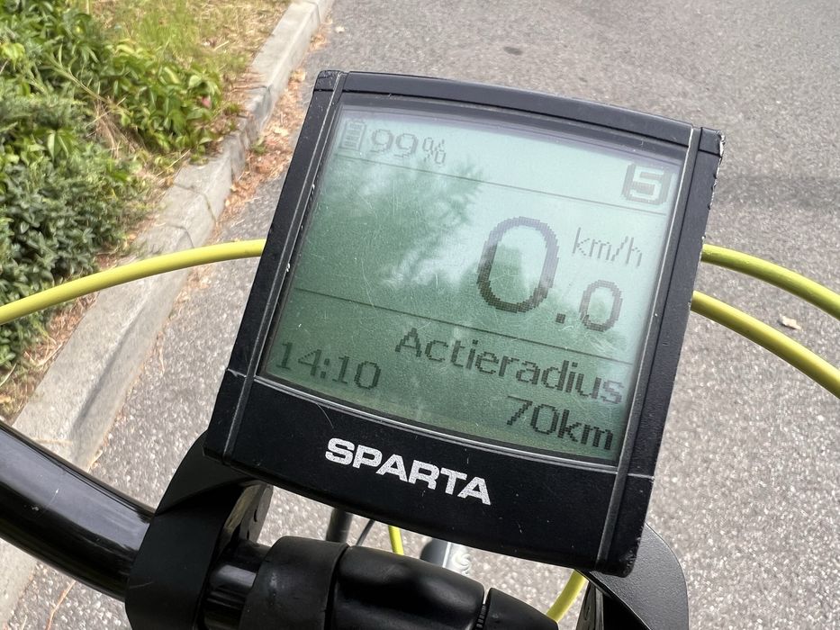 Rower elektryczny SPARTA ION GLS+ 36V z baterią w ramie /A
