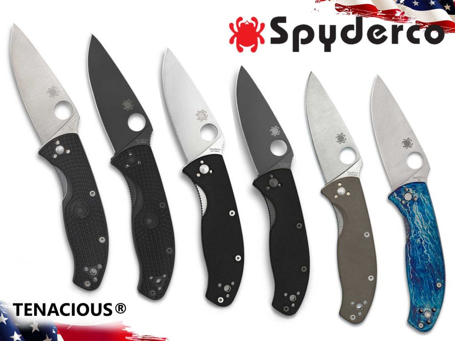 Ніж Spyderco Tenacious (FRN, G10, Titanium)