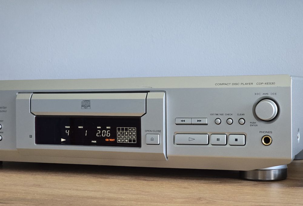 Sony CDP-XE530 z CD-TEXT Odtwarzacz CD Super Stan