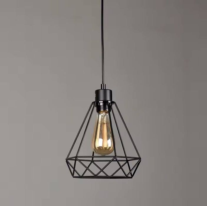 Люстра підвісна чорна Edo Solutions