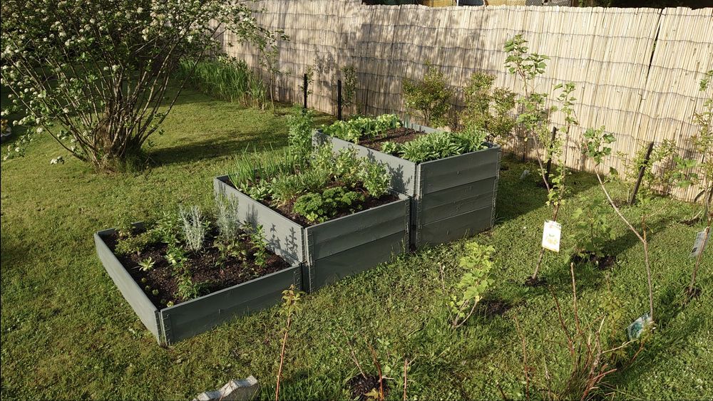 Nadstawki paletowe 120x80 grządki podwyższane