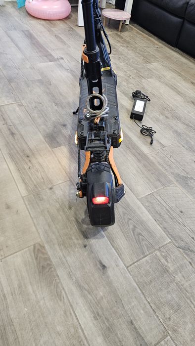 Trotinete elétrica kukirin g2 pro com banco e painel led , troco