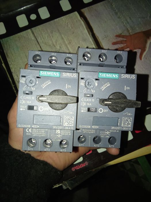 Wyłącznik silnikowy Siemens