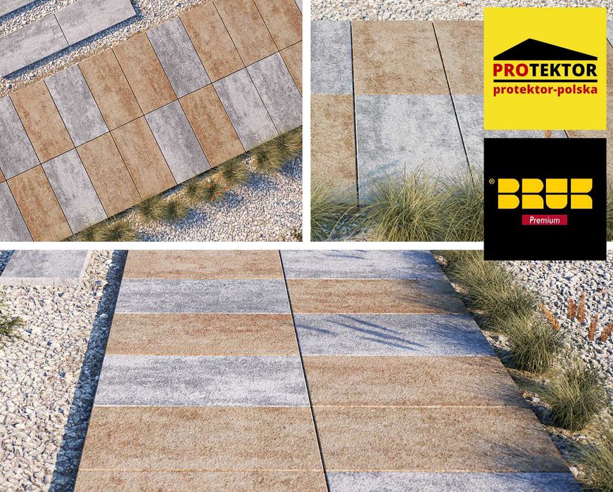 płyta tarasowa MAGRA BRUK dom chodnik nawierzchnia kostka brukowa plac