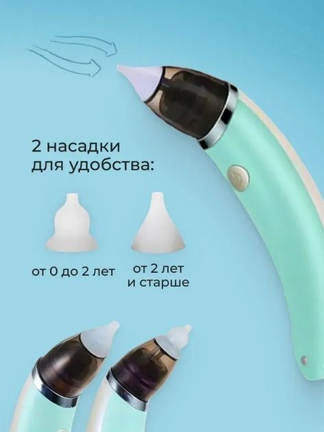 Дитячий електронний назальний аспіратор