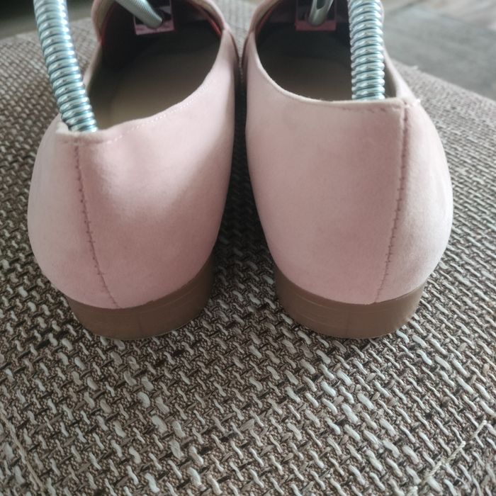 Buty ze skóry welurowej mokasyny