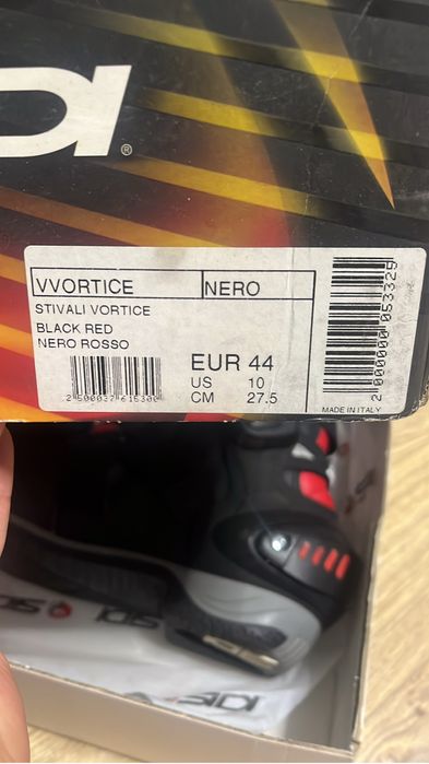 Buty motocyklowe SIDI Stivali Vortice romiar 44 NOWE
