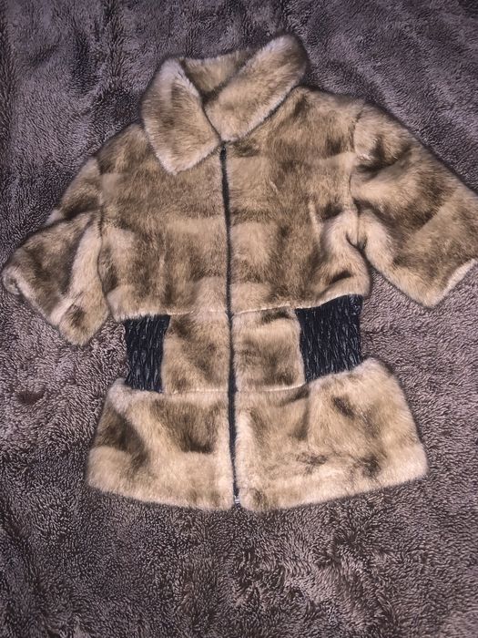 Коротка натуральна шубка
