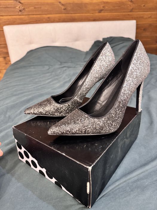 Туфлі човники з блискітками